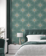 NW53004 geometric peel and stick wallpaper self adhesive renter friendly wallcovering bedroom