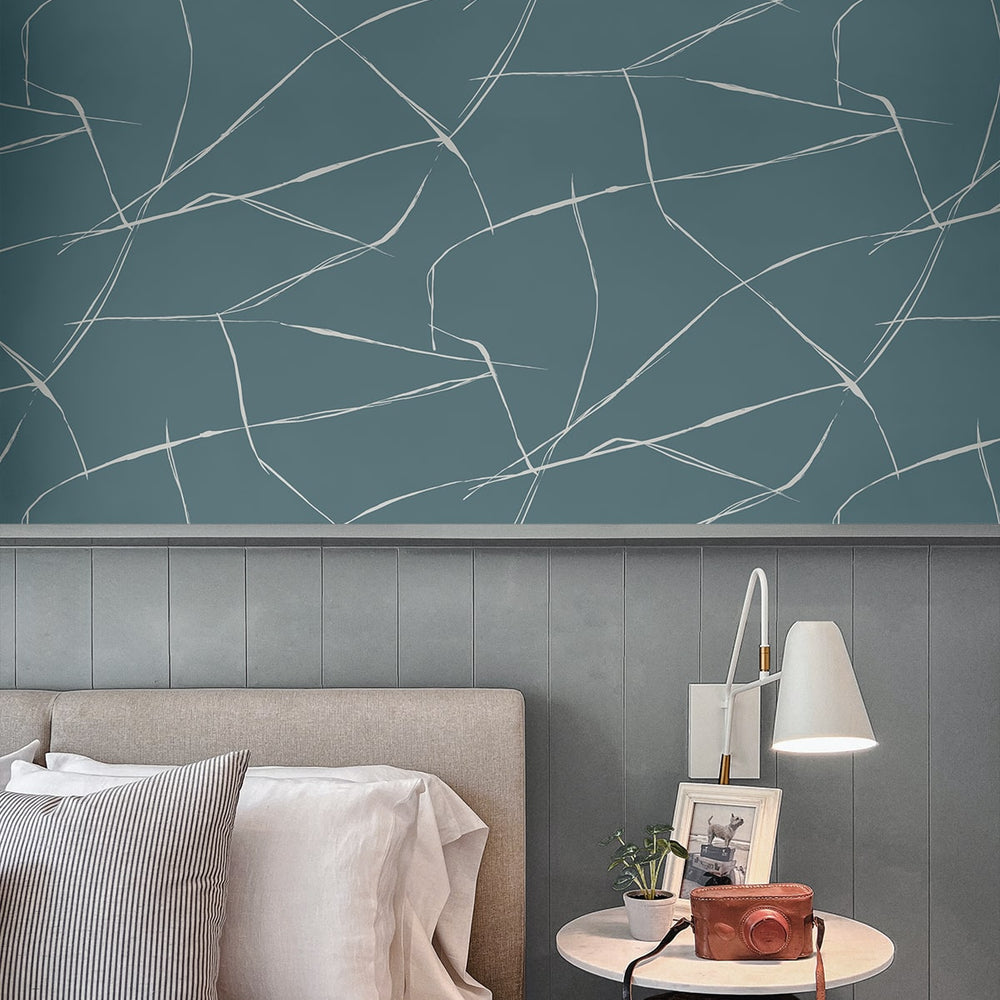 
                  
                    NW53202 abstract peel and stick wallpaper bedroom from NextWall
                  
                