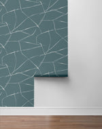 NW53202 abstract peel and stick wallpaper roll from NextWall