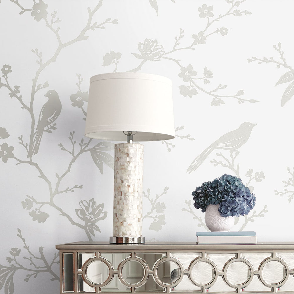 
                  
                    NW53400 chinoiserie peel and stick wallpaper decor from NextWall
                  
                
