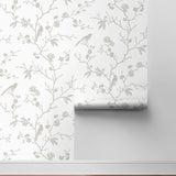 NW53400 chinoiserie peel and stick wallpaper roll from NextWall