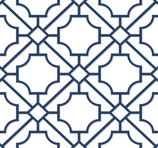 NW53502 lattice geometric peel and stick wallpaper from NextWall