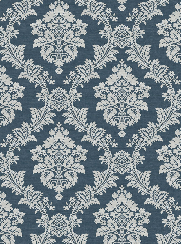 Damask peel store and stick wallpaper