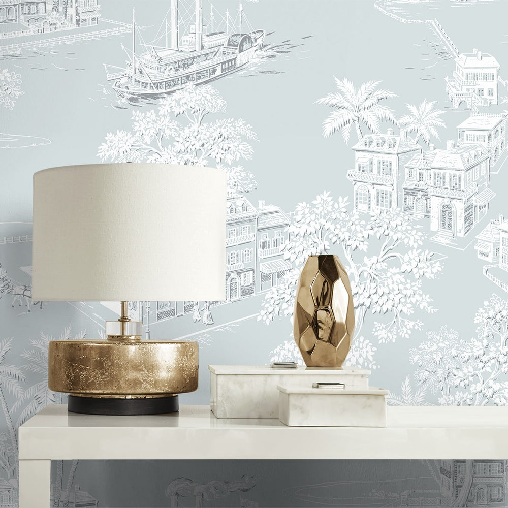 
                  
                    NW53702 toile peel and stick wallpaper decor from NextWall
                  
                
