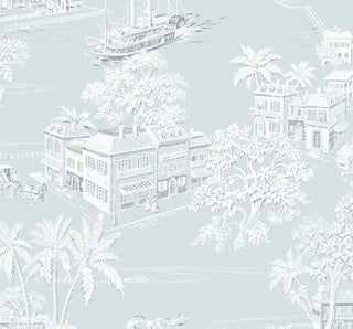 NW53702 toile peel and stick wallpaper from NextWall