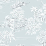 NW53702 toile peel and stick wallpaper from NextWall