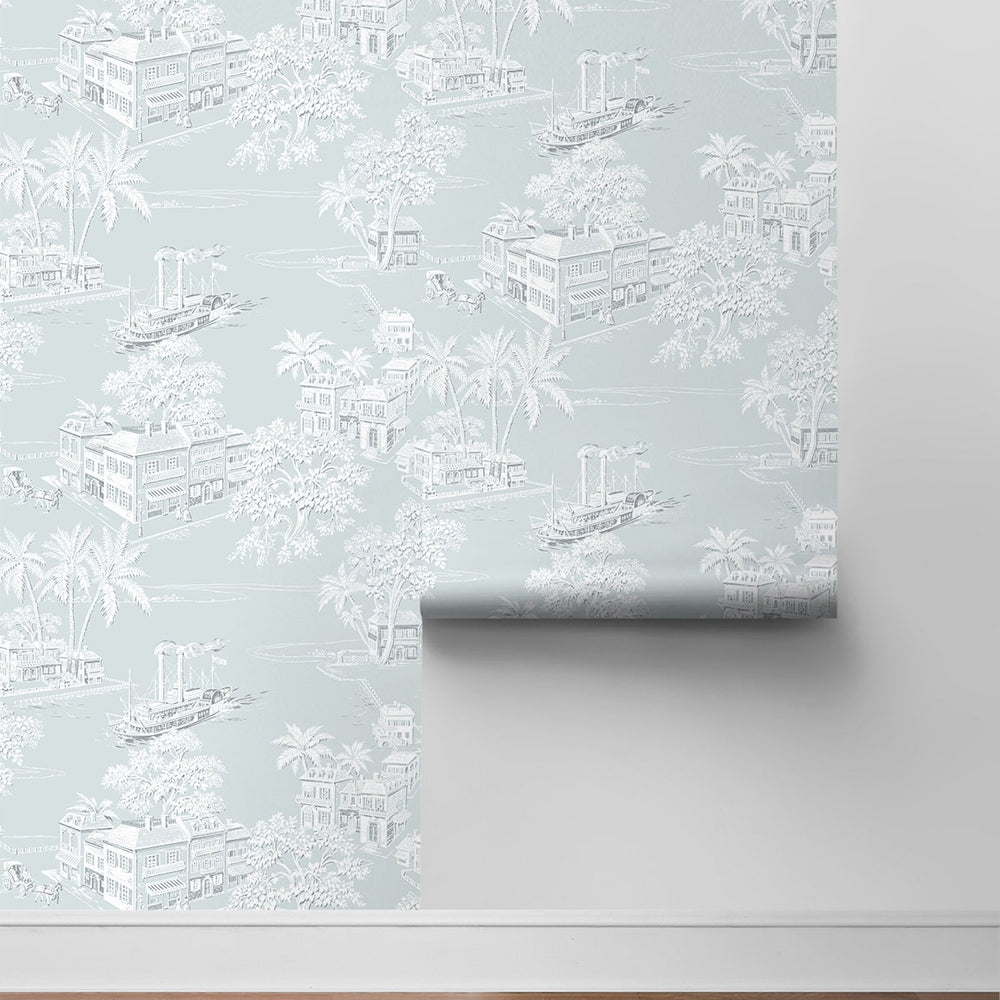 
                  
                    NW53702 toile peel and stick wallpaper roll from NextWall
                  
                