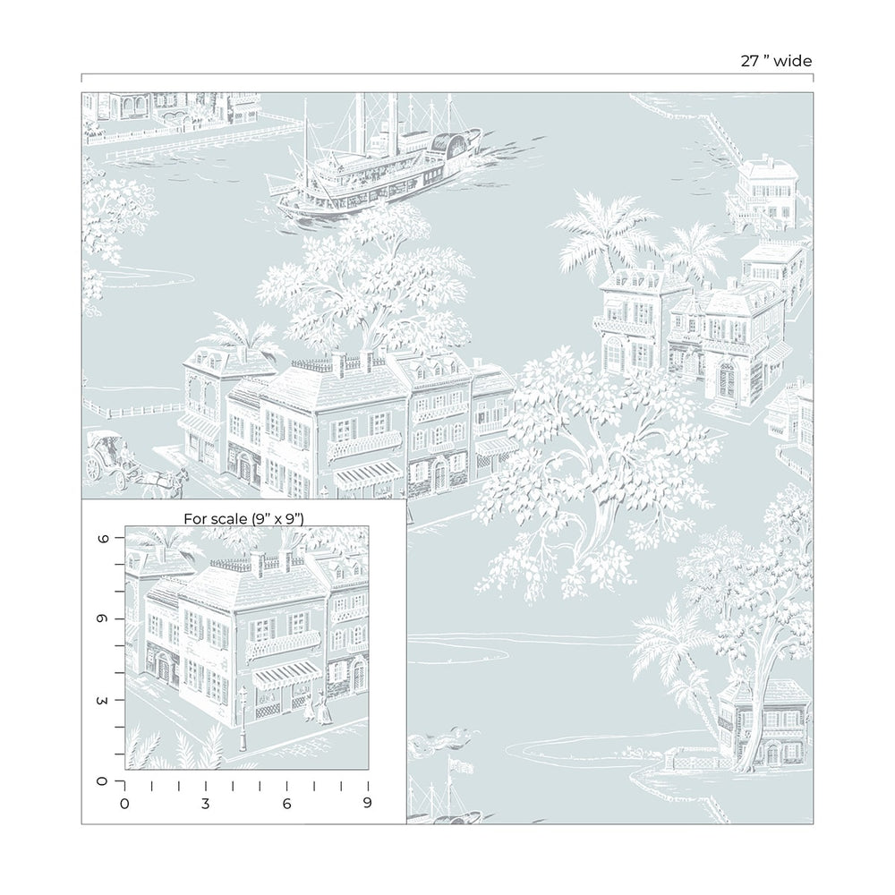 
                  
                    NW53702 toile peel and stick wallpaper scale from NextWall
                  
                