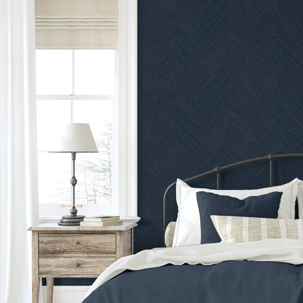 
                  
                    NW53902 chevron peel and stick wallpaper accent from NextWall
                  
                