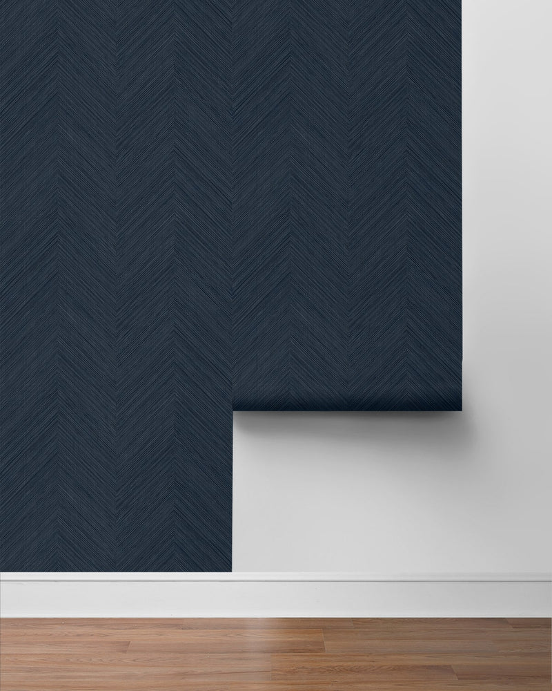 NW53902 chevron peel and stick wallpaper roll from NextWall