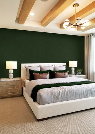 NW53904 chevron peel and stick wallpaper bedroom from NextWall