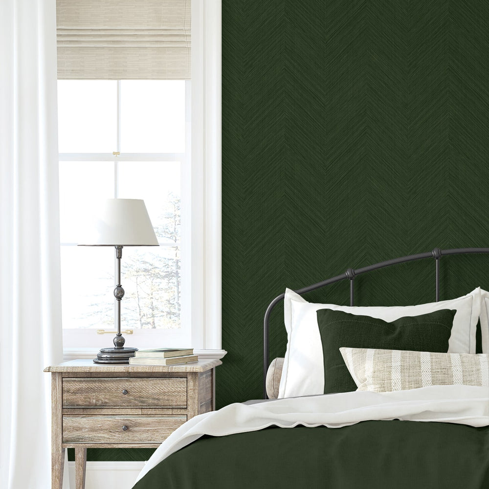 
                  
                    NW53904 chevron peel and stick wallpaper accent from NextWall
                  
                