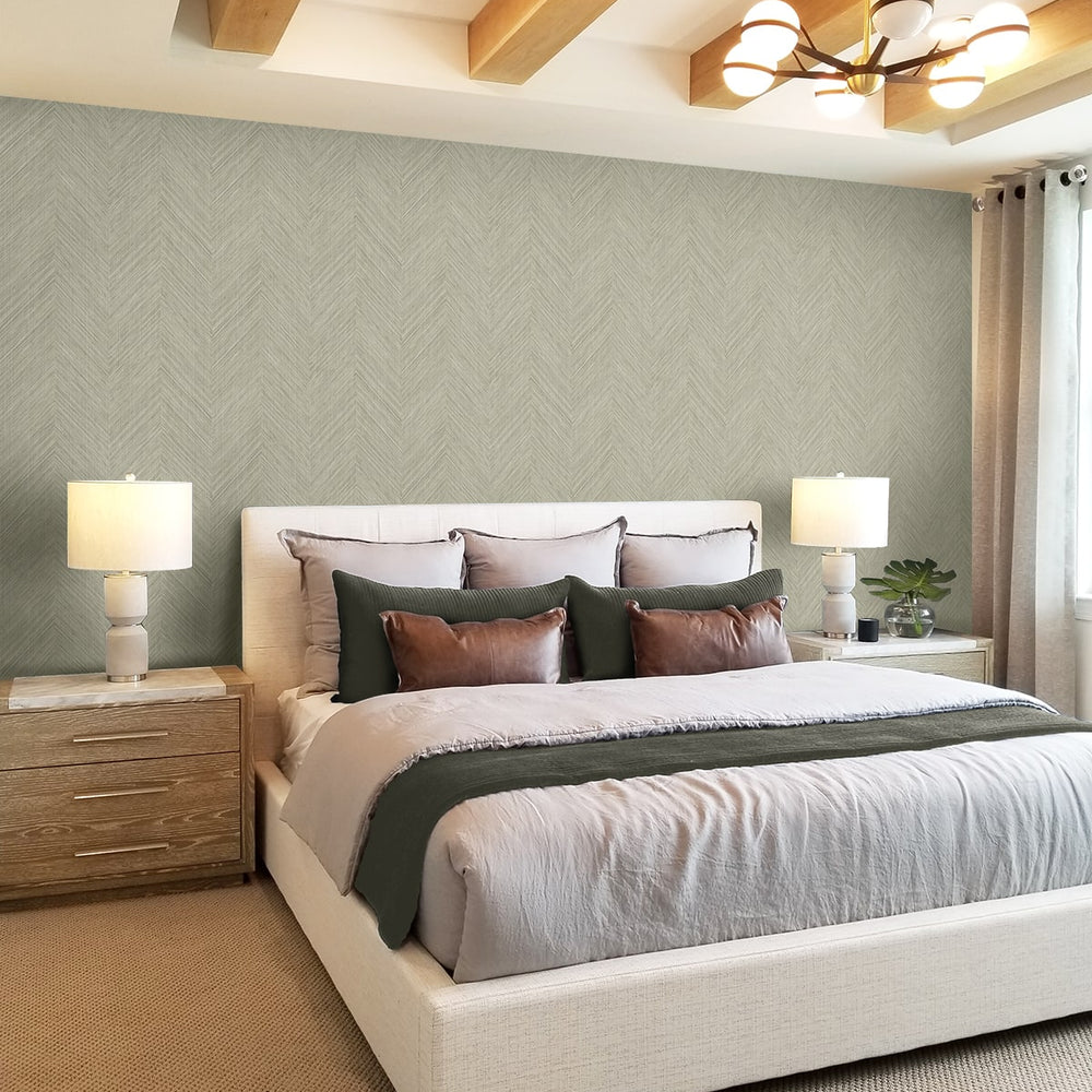 
                  
                    NW53905 chevron peel and stick wallpaper bedroom from NextWall
                  
                