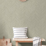 NW53905 chevron peel and stick wallpaper entryway from NextWall
