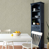 NW53905 chevron peel and stick wallpaper dining room from NextWall