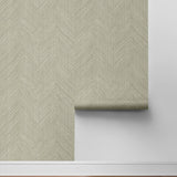 NW53905 chevron peel and stick wallpaper roll from NextWall