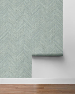 NW53908 chevron peel and stick wallpaper roll from NextWall