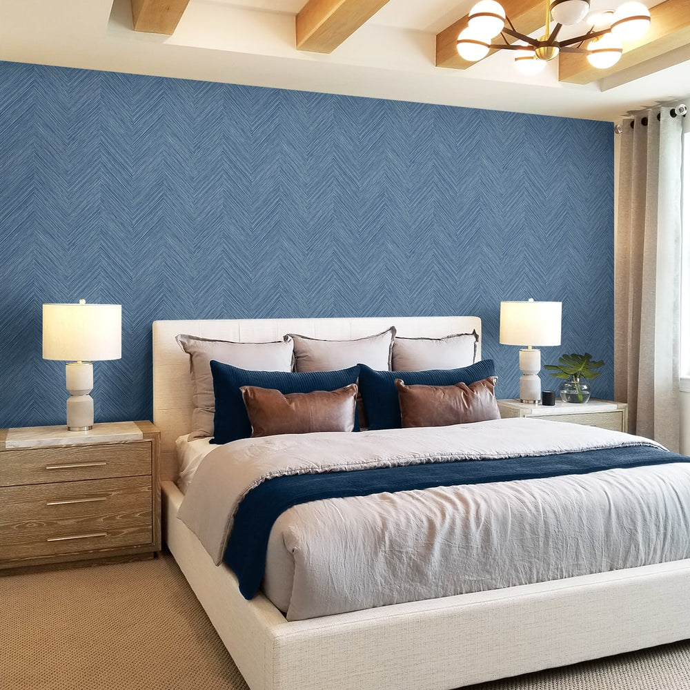 
                  
                    NW53912 chevron peel and stick wallpaper bedroom from NextWall
                  
                