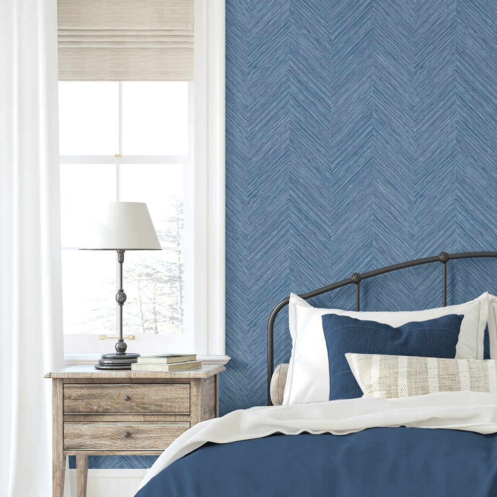 
                  
                    NW53912 chevron peel and stick wallpaper accent from NextWall
                  
                
