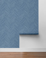 NW53912 chevron peel and stick wallpaper roll from NextWall