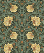 NW54204 floral Morris peel and stick wallpaper from NextWall