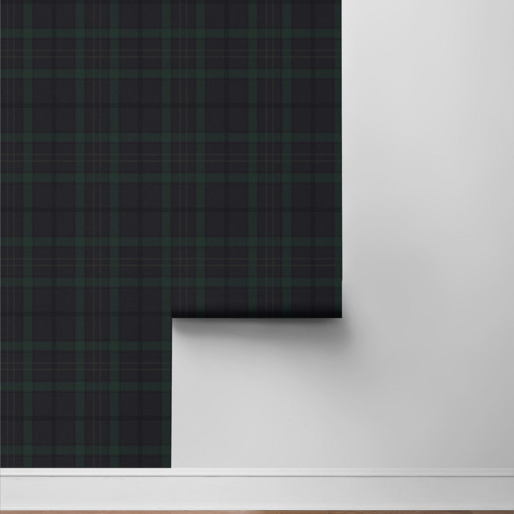 
                  
                    NW54302 plaid peel and stick wallpaper roll from NextWall
                  
                