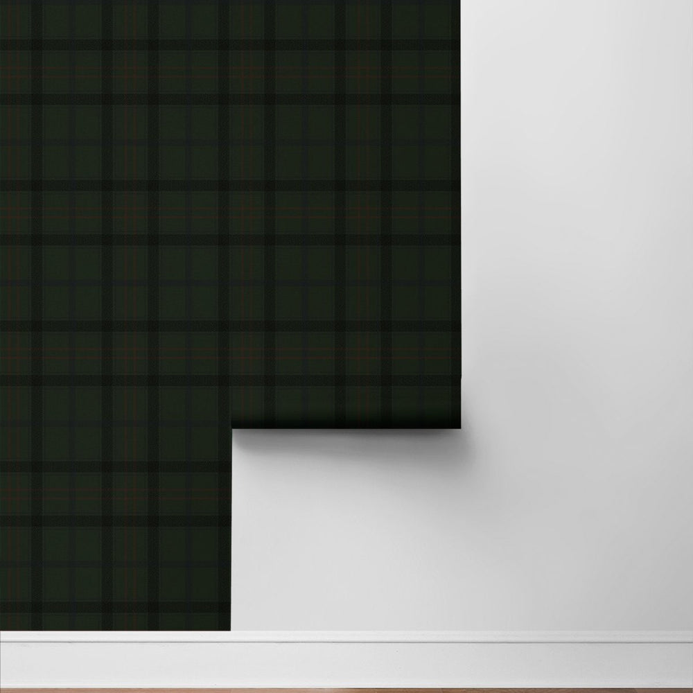 
                  
                    NW54304 plaid peel and stick wallpaper roll from NextWall
                  
                