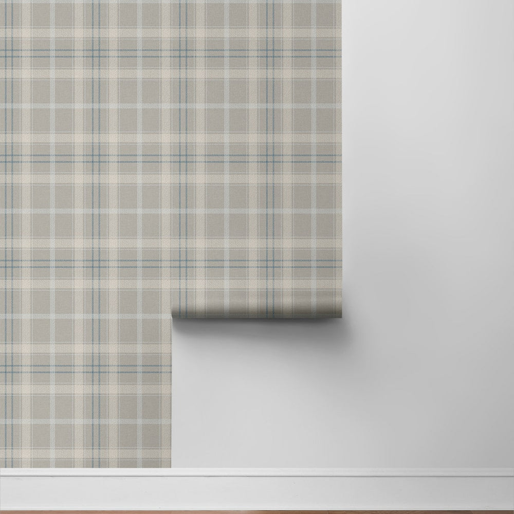 
                  
                    NW54308 plaid peel and stick wallpaper roll from NextWall
                  
                