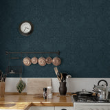 NW54402 vintage morris peel and stick wallpaper kitchen from NextWall