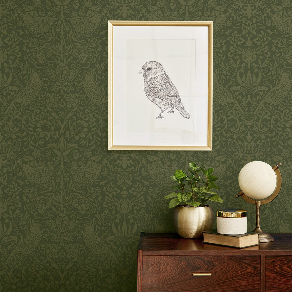
                  
                    NW54404 vintage morris peel and stick wallpaper decor from NextWall
                  
                