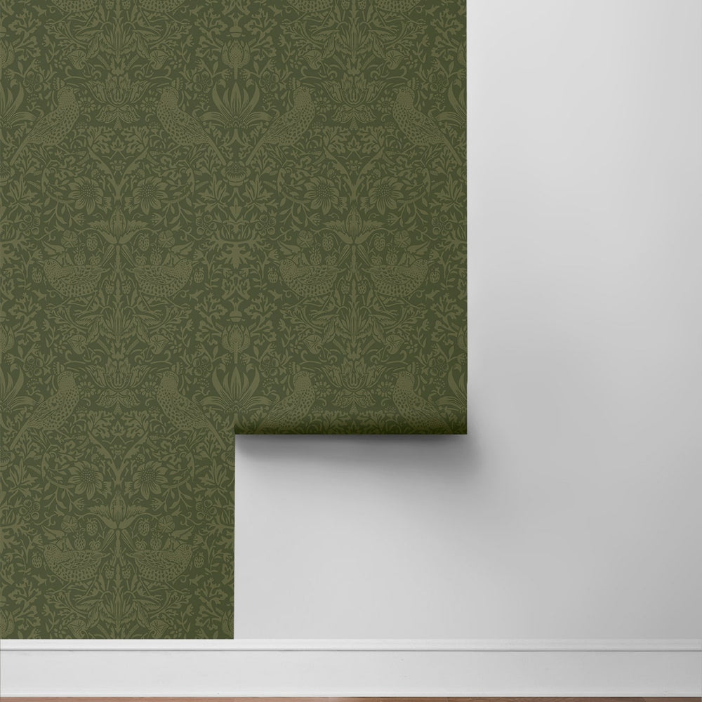 
                  
                    NW54404 vintage morris peel and stick wallpaper roll from NextWall
                  
                