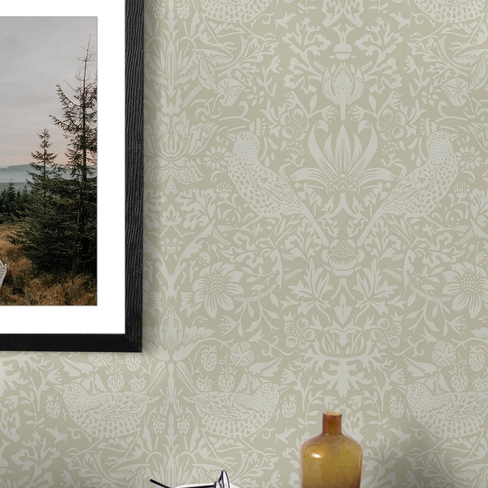 
                  
                    NW54407 vintage morris peel and stick wallpaper decor from NextWall
                  
                