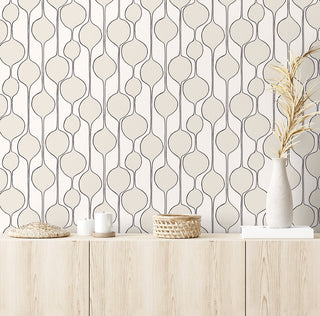 NW54600 geometric peel and stick wallpaper decor from NextWall