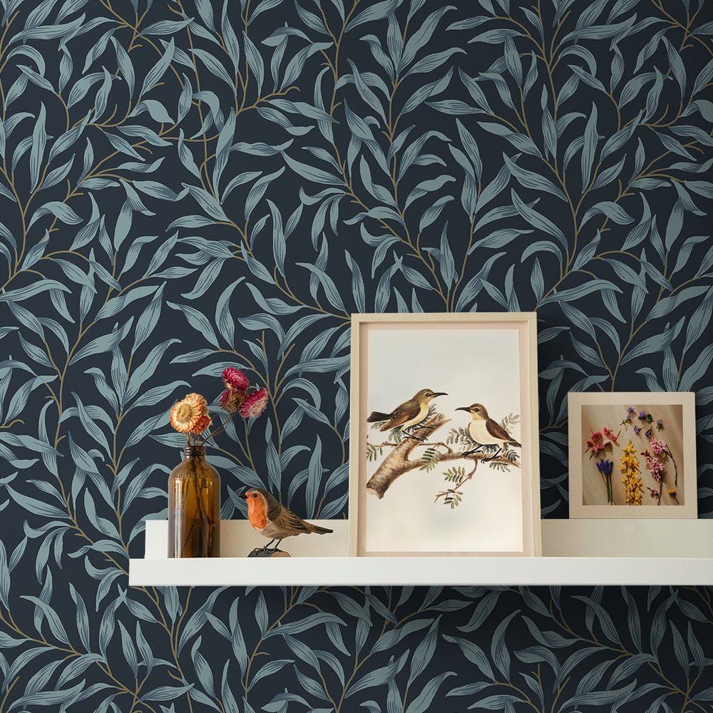 
                  
                    NW54702 leaf peel and stick wallpaper decor from NextWall
                  
                