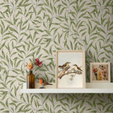 NW54704 leaf peel and stick wallpaper decor from NextWall