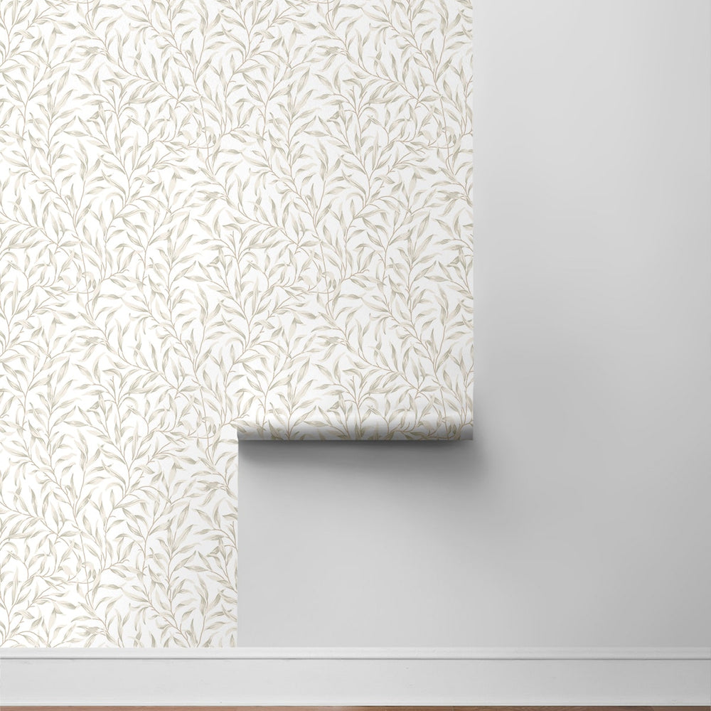 
                  
                    NW54706 leaf peel and stick wallpaper roll from NextWall
                  
                