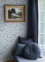 NW54712 leaf peel and stick wallpaper reading nook from NextWall