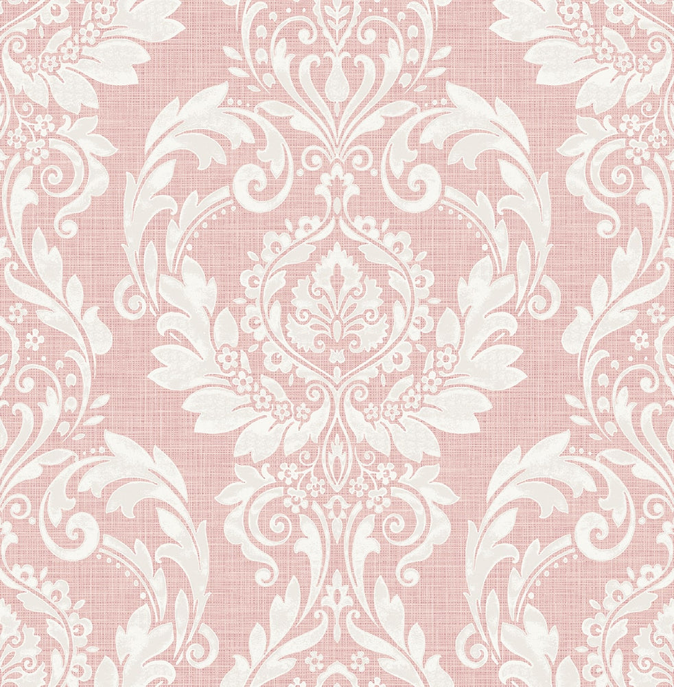 NW54801 damask peel and stick wallpaper from NextWall