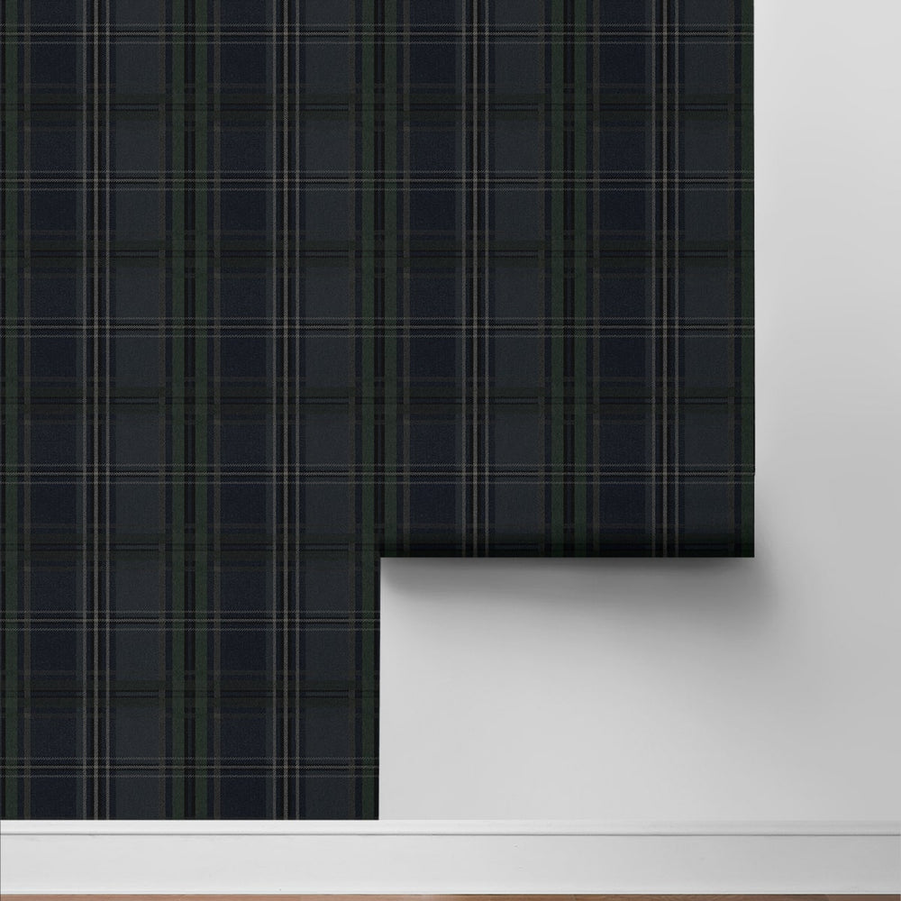 
                  
                    NW55102 plaid peel and stick wallpaper roll from NextWall
                  
                
