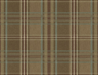 Rustic Plaid Unpasted Wallpaper at Say Decor