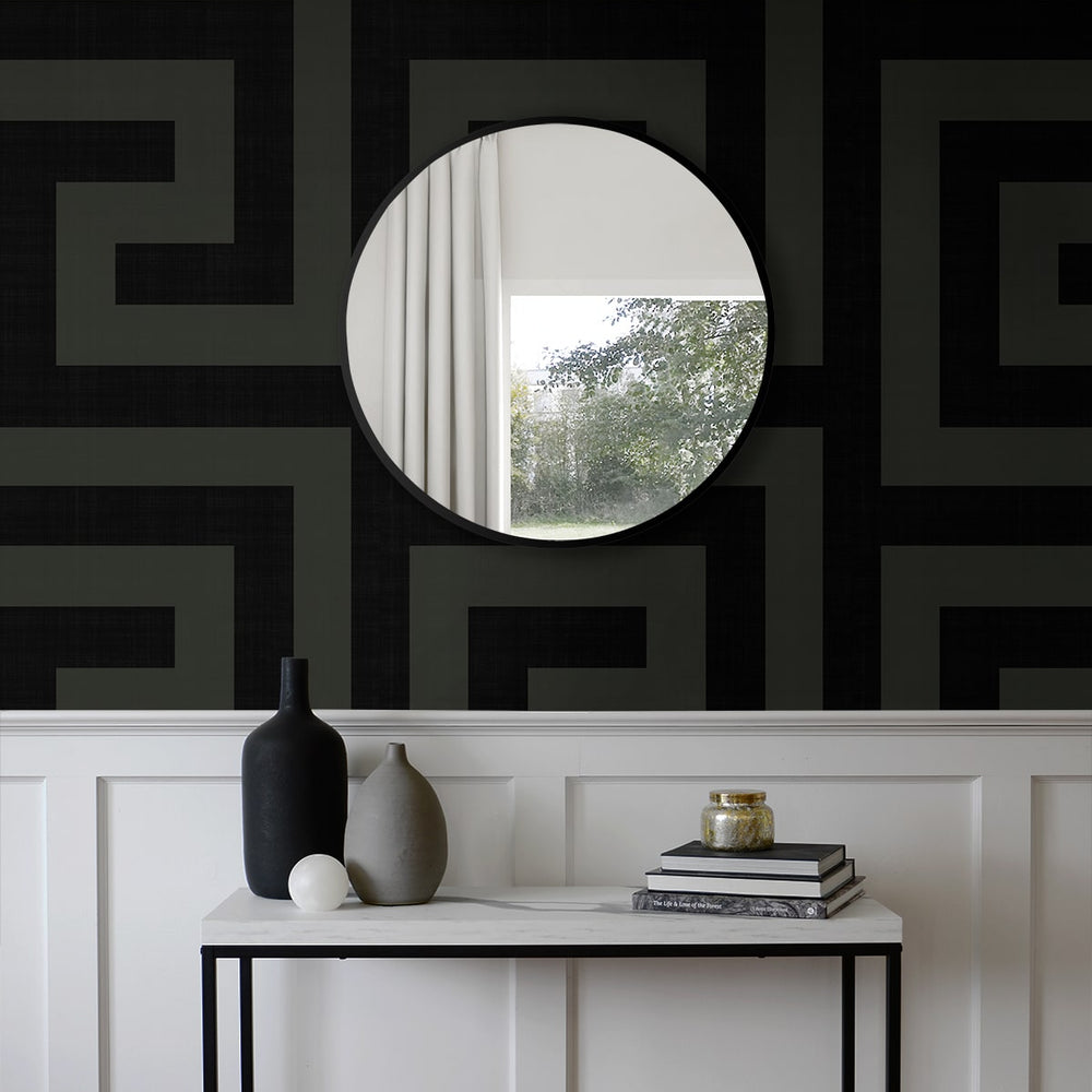 
                  
                    NW55200 vogue geometric peel and stick wallpaper accent from NextWall
                  
                