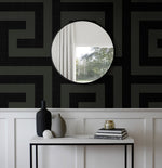 NW55200 vogue geometric peel and stick wallpaper accent from NextWall
