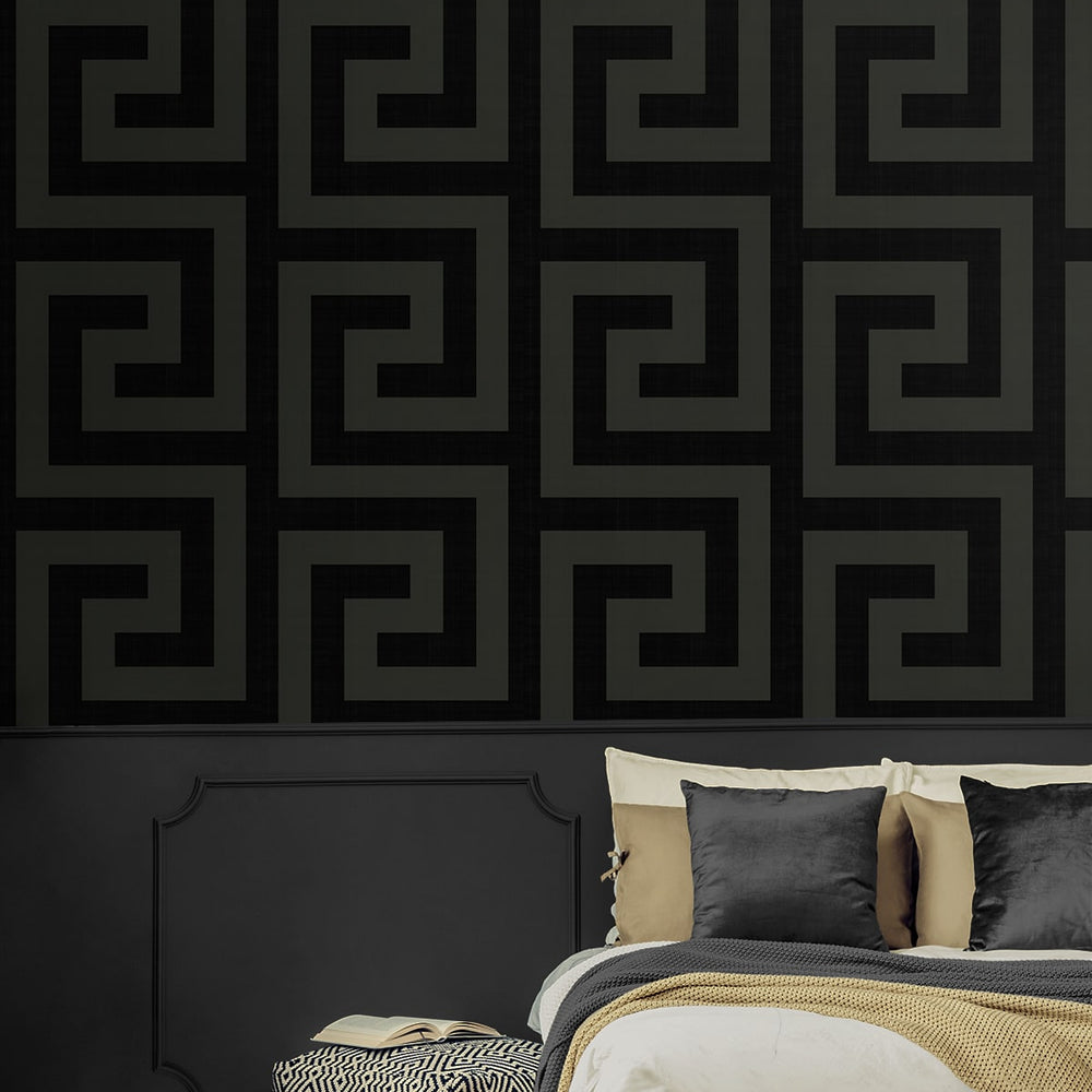 
                  
                    NW55200 vogue geometric peel and stick wallpaper bedroom from NextWall
                  
                