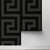 NW55200 vogue geometric peel and stick wallpaper roll from NextWall