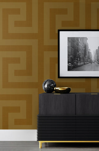 NW55205 vogue geometric peel and stick wallpaper living room from NextWall