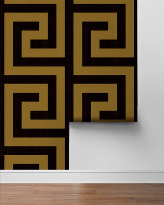 NW55215 vogue geometric peel and stick wallpaper roll from NextWall