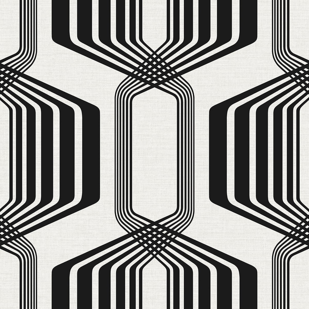 
                  
                    NW55300 geometric mid century peel and stick wallpaper from NextWall
                  
                