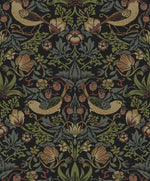 NW55401 vintage strawberry garden peel and stick wallpaper from NextWall