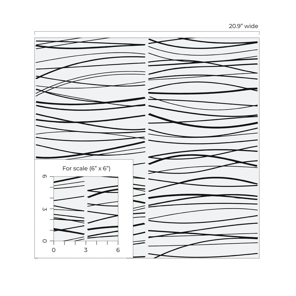 
                  
                    NW55600 striped abstract peel and stick wallpaper scale from NextWall
                  
                