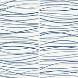 NW55602 striped abstract peel and stick wallpaper from NextWall
